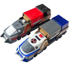 POWER RANGERS Ninja Storm Thunder Power Turbo Transporter Vehicle. Bandai 2003